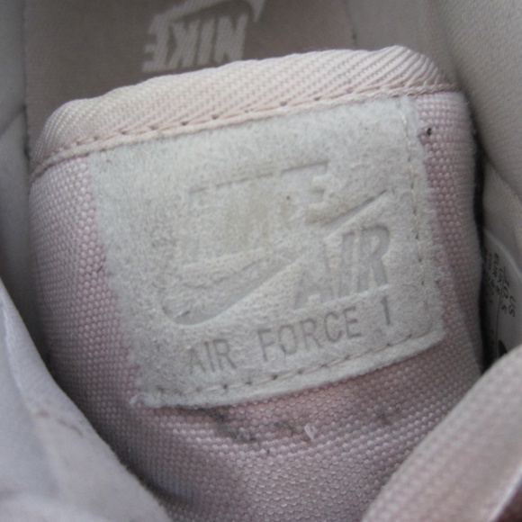 Nike Air Force One shoes’07 Women's 10.5 Low LX 'Stitched Canvas-siltstone Red - Picture 14 of 15